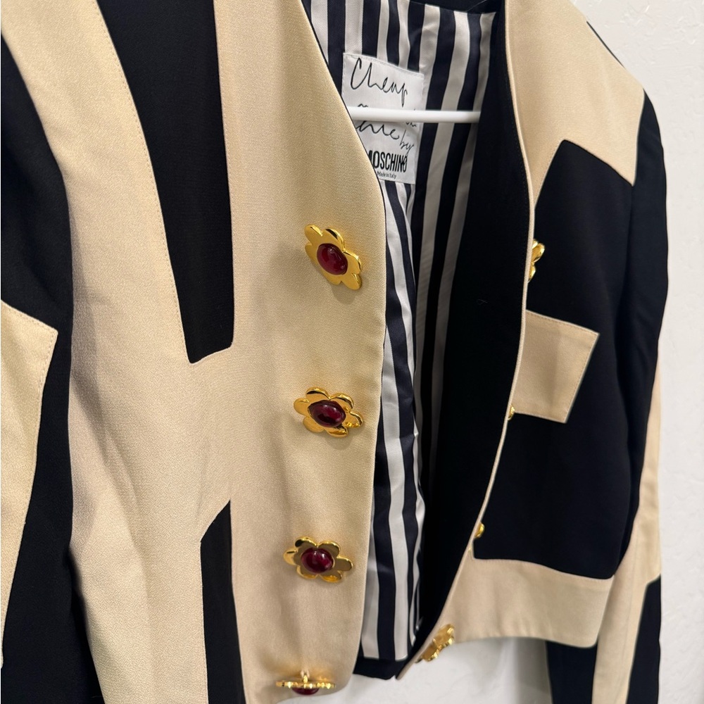Vintage Moschino Cheap and Chic Crop Jacket
